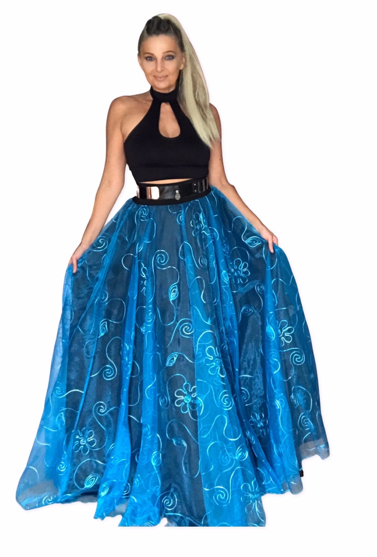 Dlouhá společenská sukně BOROS SK-L-ORG 03